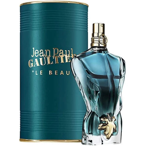 Le Beau Jean Paul Gaultier Para Hombre 125 ml - frasco y presentación