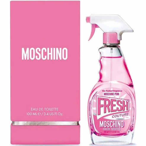 Pink Fresh Couture Moschino Para Mujer 100 ml - frasco y presentación