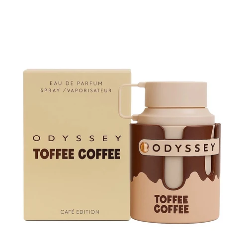 Odyssey Toffee Coffee Armaf Unisex 100 ml - frasco y presentación