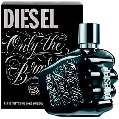 Only The Brave Tattoo Diesel Para Hombre 100 ml - frasco y presentación