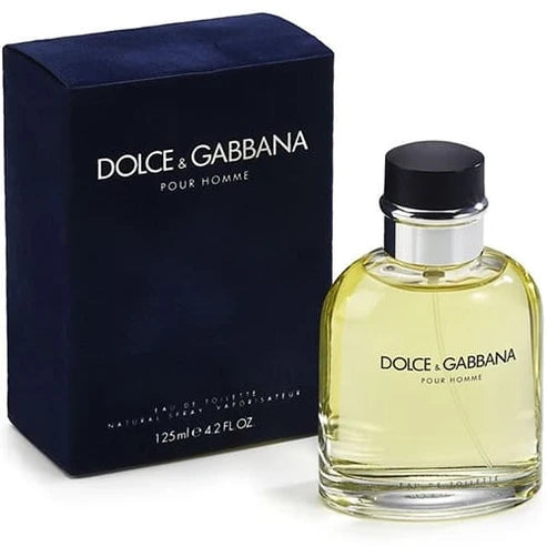 Dolce&Gabbana Pour Homme Para Hombre 125 ml - frasco y presentación