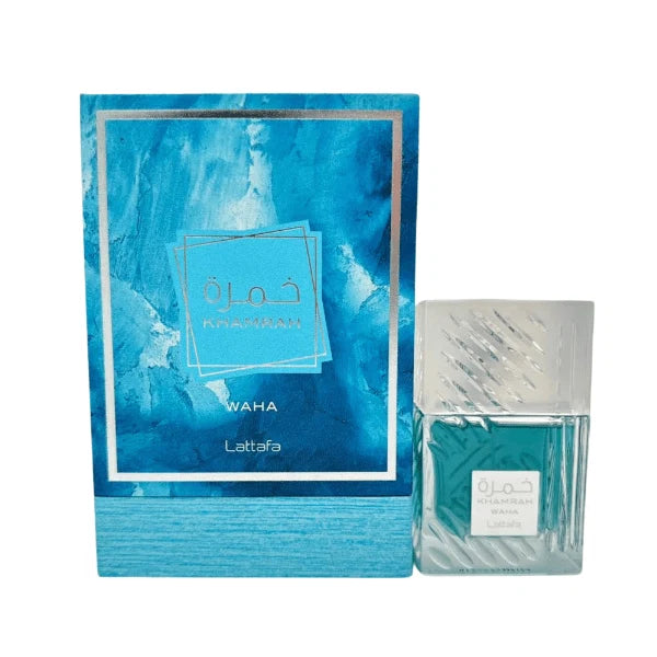Khamrah Waha Unisex 100 ml - frasco y presentación