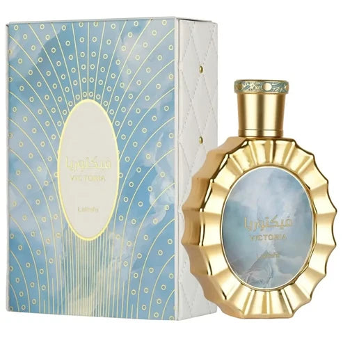Victoria Lattafa Unisex 100 ml - frasco y presentación