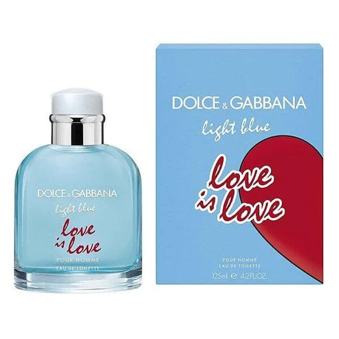 Light Blue Love Is Love Pour Homme Dolce&Gabbana Para Hombre 125 ml - frasco y presentación