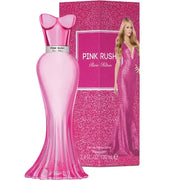 Pink Rush Paris Hilton Para Mujer 100 ml - frasco y presentación