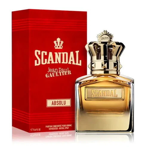 Scandal Pour Homme Absolu Jean Paul Gaultier Para Hombre 100 ml - frasco y presentación