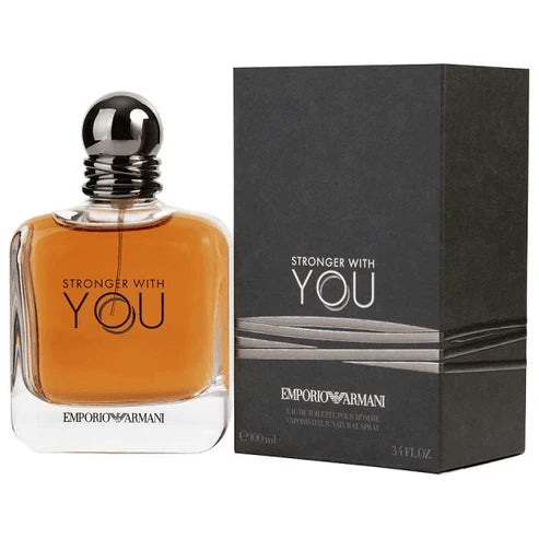 Stronger With You Giorgio Armani Para Hombre 100 ml - frasco y presentación