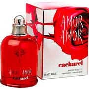 Amor Amor Cacharel Para Mujer 100 ml - frasco y presentación