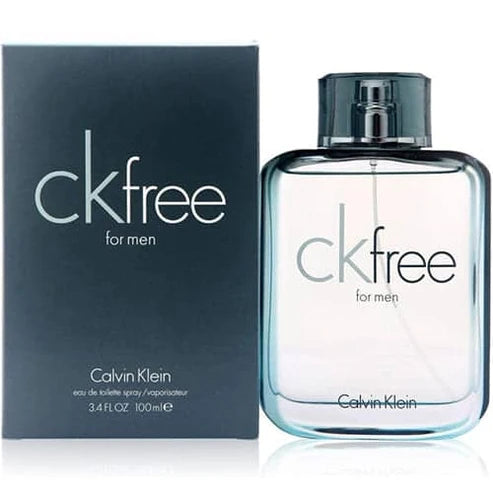 CK Free Calvin Klein Para Hombre 100 ml - frasco y presentación