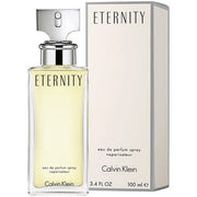 Eternity Calvin Klein Para Mujer 100 ml - frasco y presentación