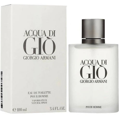 Acqua di Gio Giorgio Armani Para Hombre 100 ml - frasco y presentación
